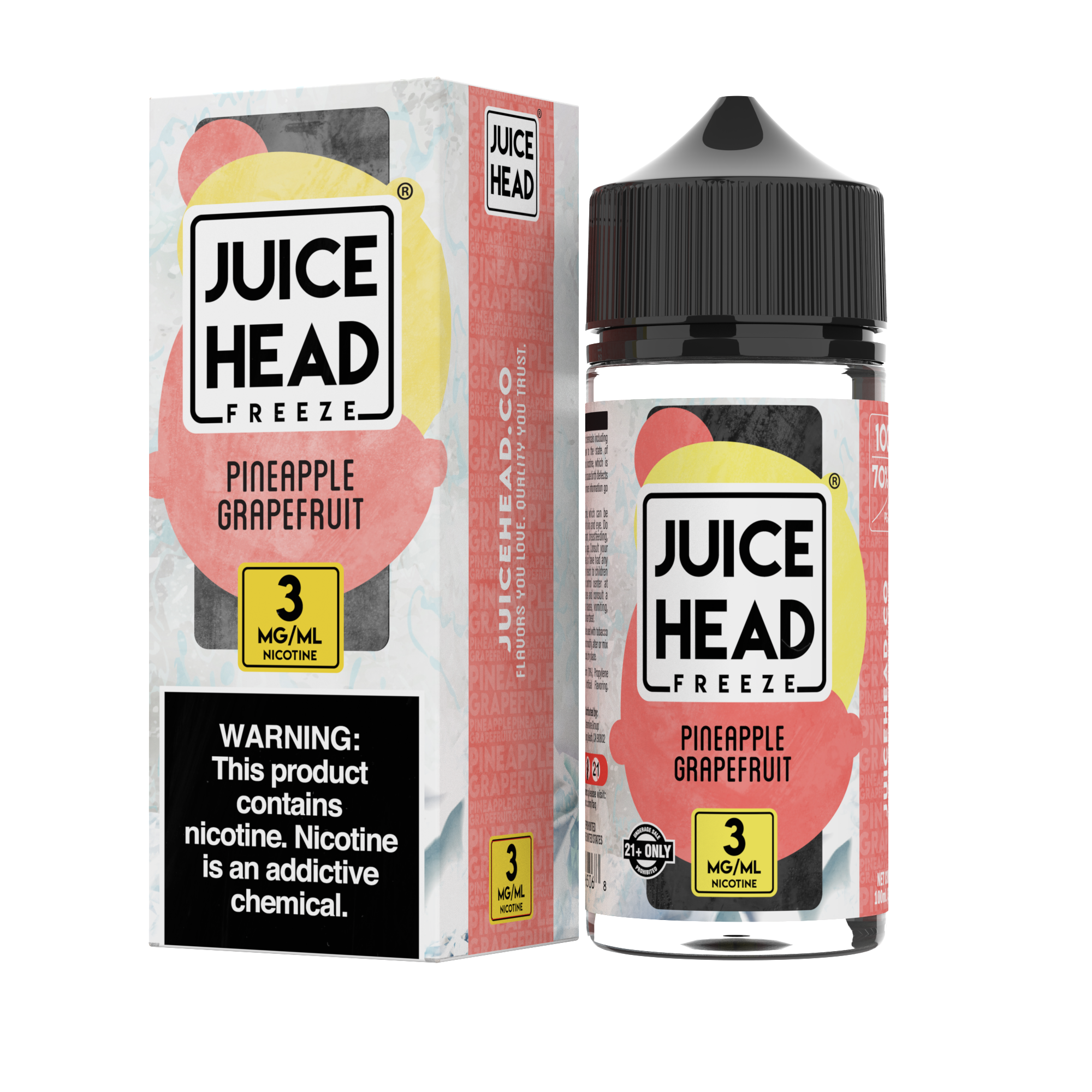 Juice Head Freeze - Pineapple Grapefruit 100ML
