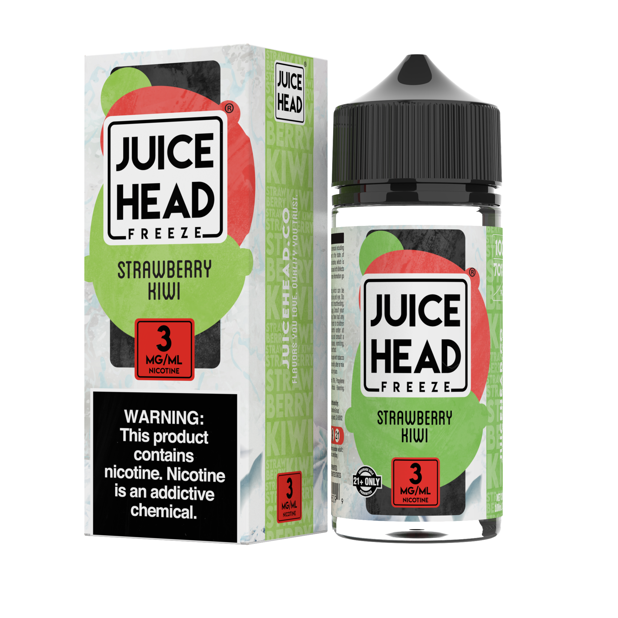 Juice Head Freeze - Strawberry Kiwi 100ML