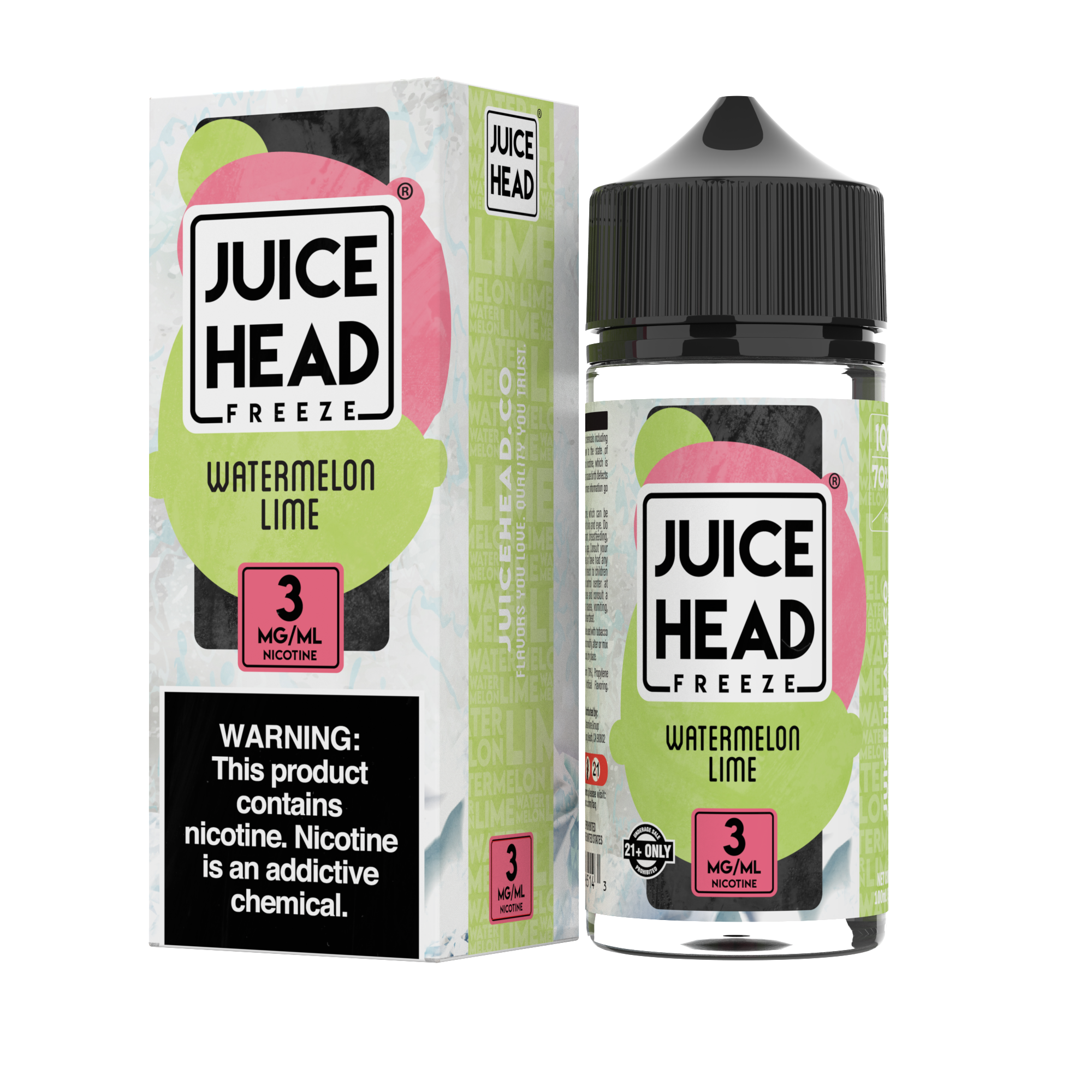 Juice Head Freeze - Watermelon Lime 100ML