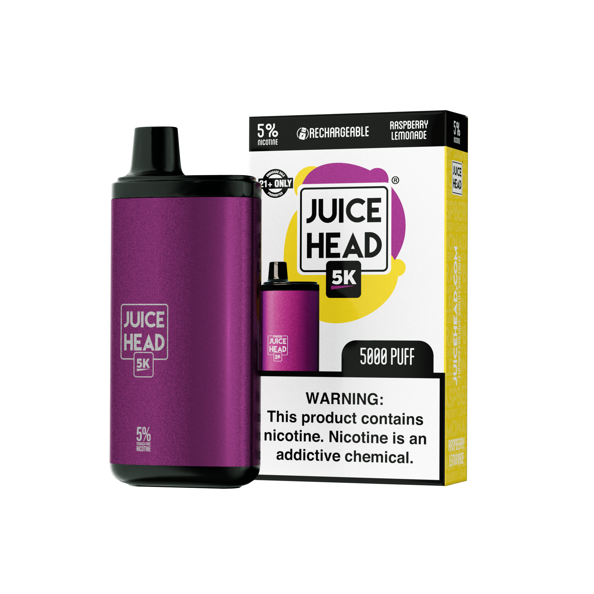 JUICE HEAD 5K - Raspberry Lemonade