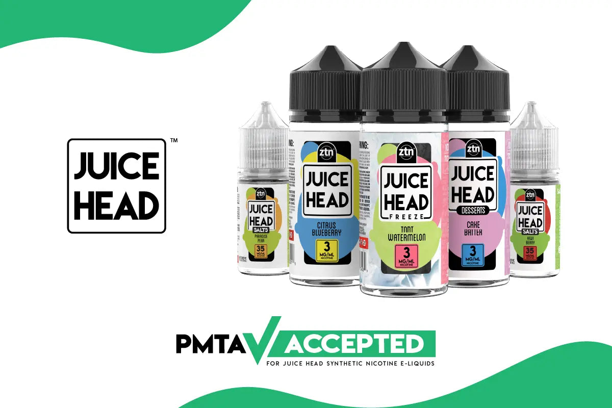 PMTAs for Juice Head Synthetic Nicotine E-Liquid Accepted by FDA