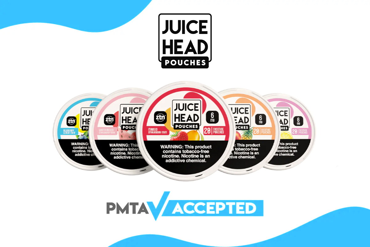 Juice Head Pouches PMTAs Accepted by the FDA