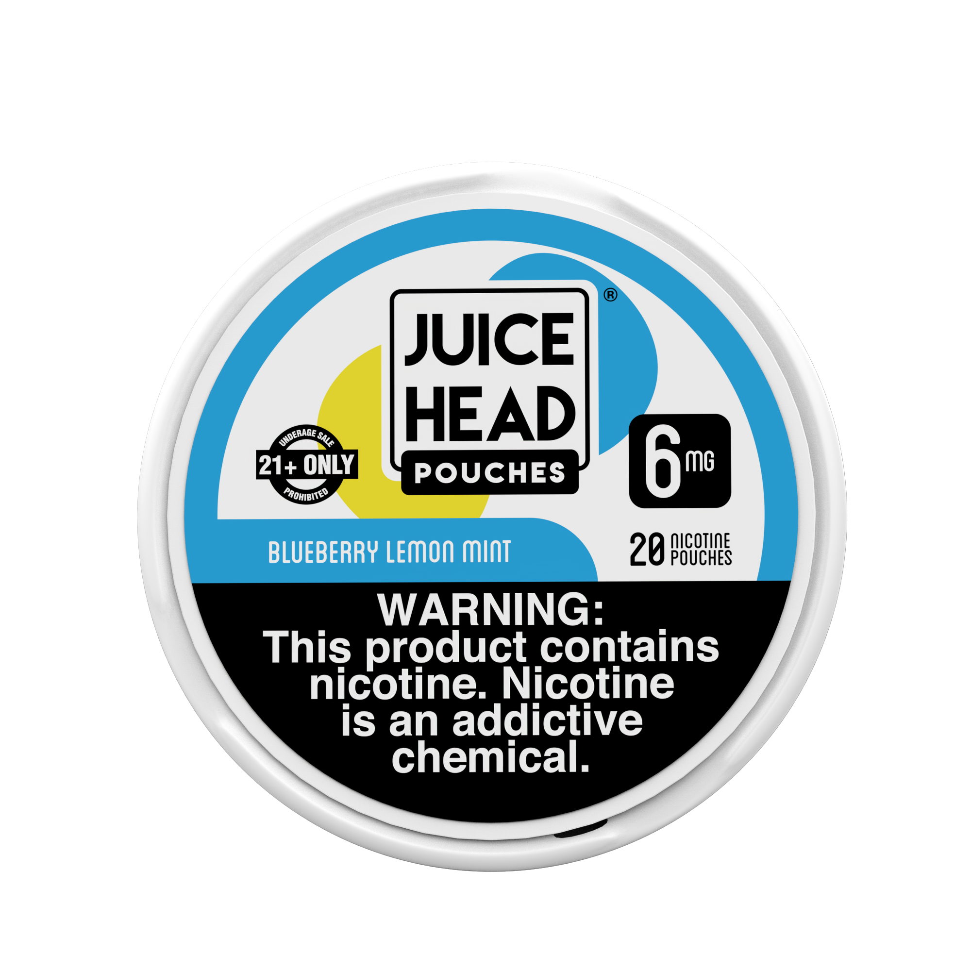 JUICE HEAD POUCHES - Blueberry Lemon Mint