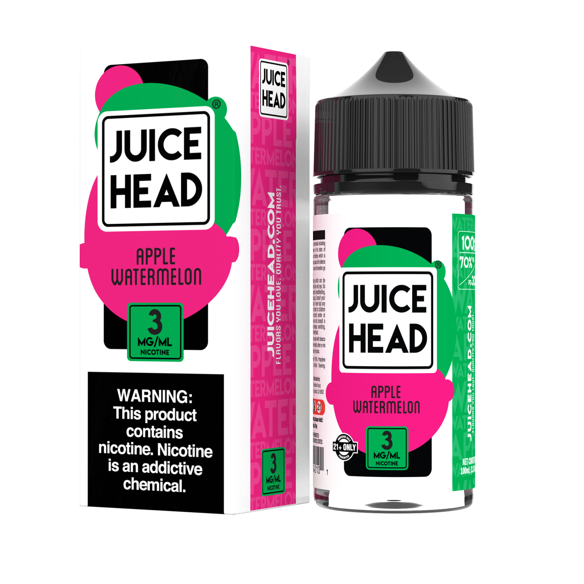 Juice Head 100mL eLiquids (Free US Shipping)
