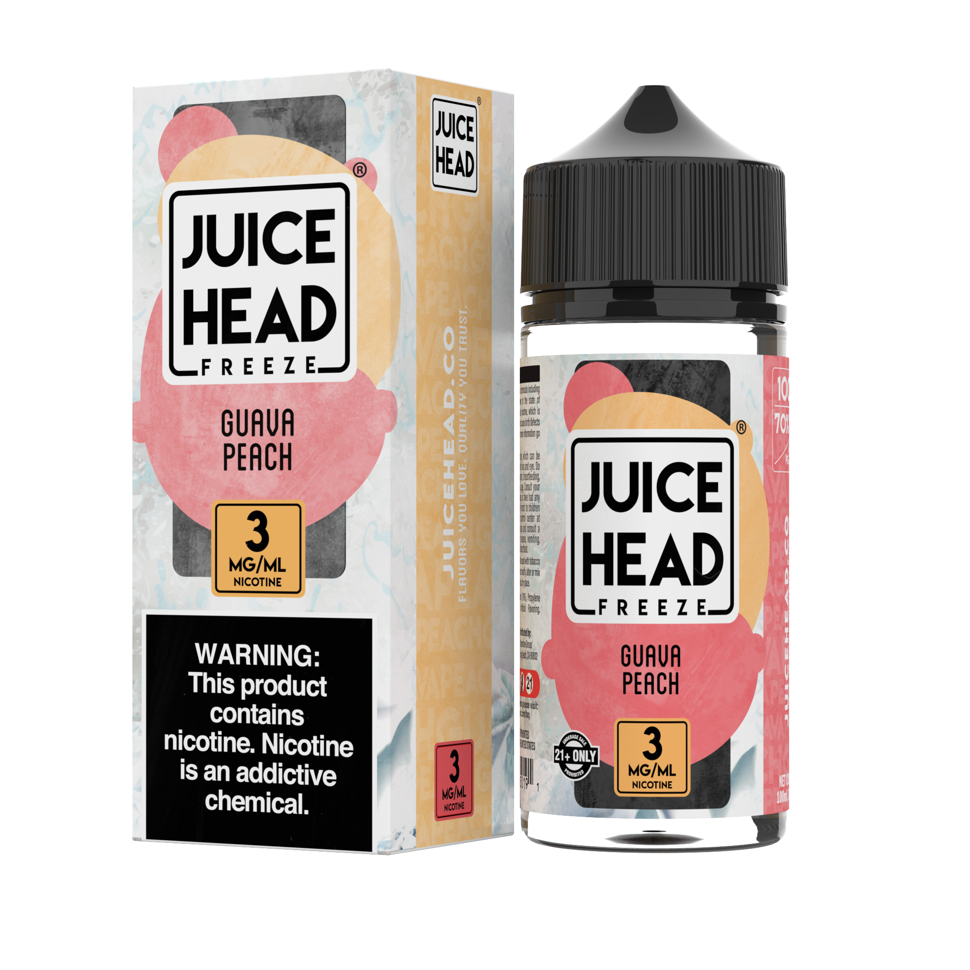 Juice Head Freeze - Guava Peach 100ML