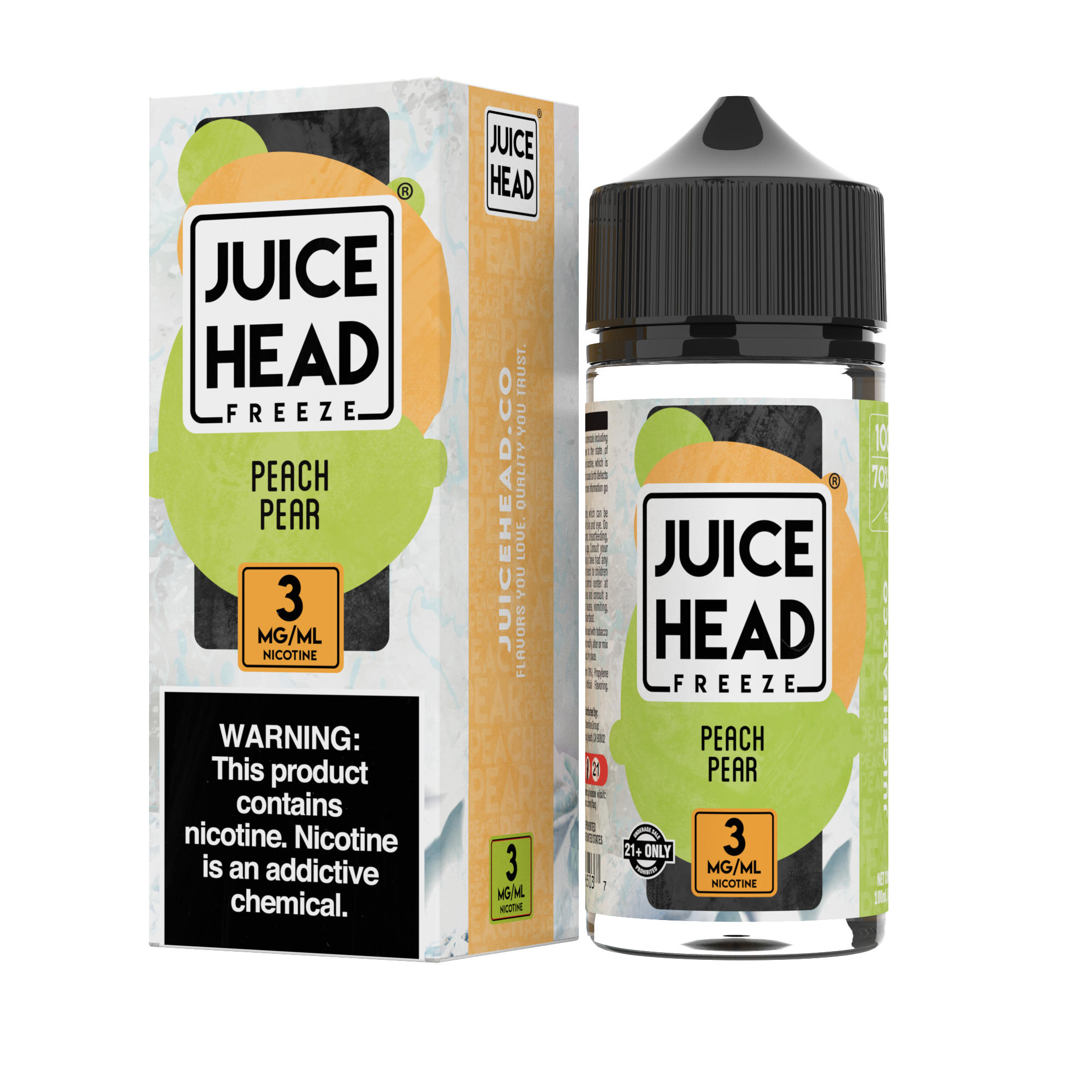 Juice Head Freeze - Peach Pear 100ML