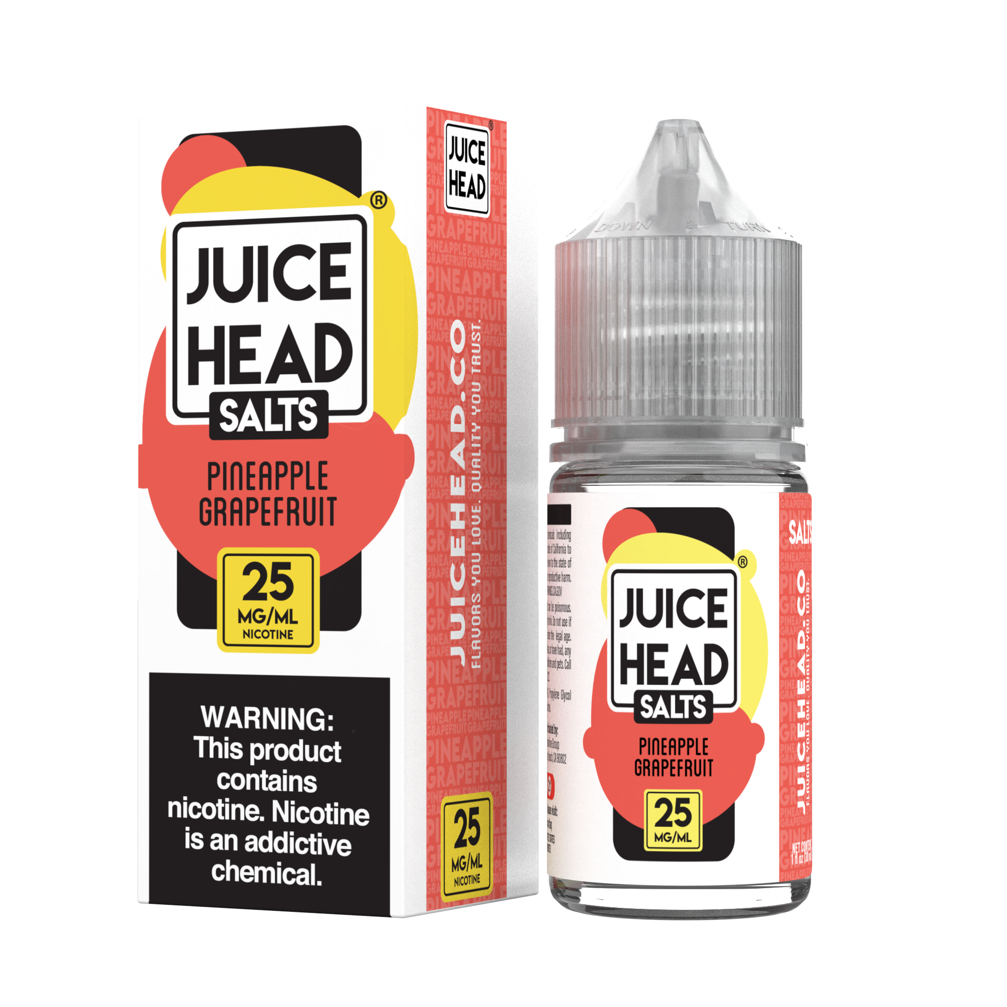 Juice Head SALTS - Pineapple Grapefruit 30ML