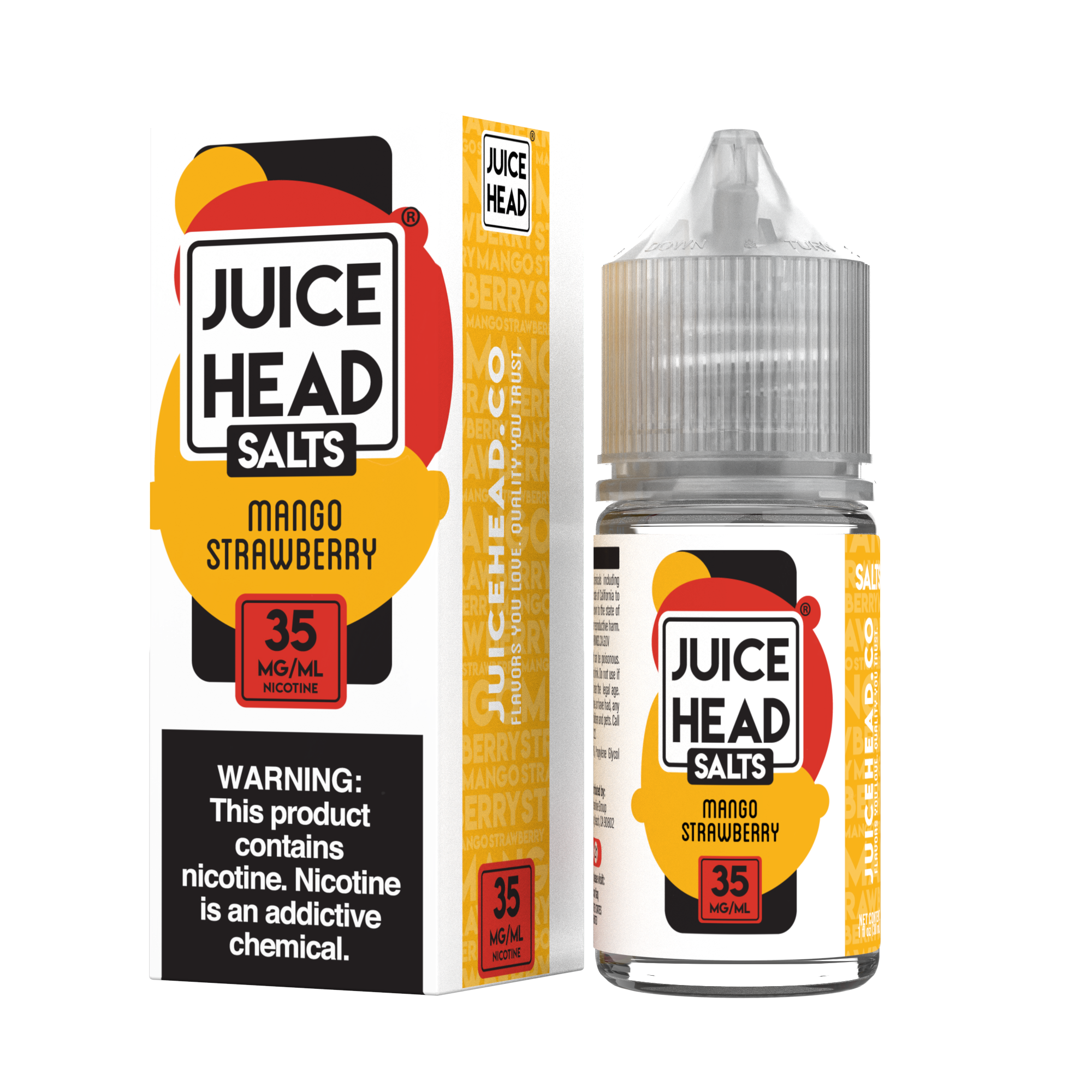 JUICE HEAD ZTN SALTS - Mango Strawberry 30ML