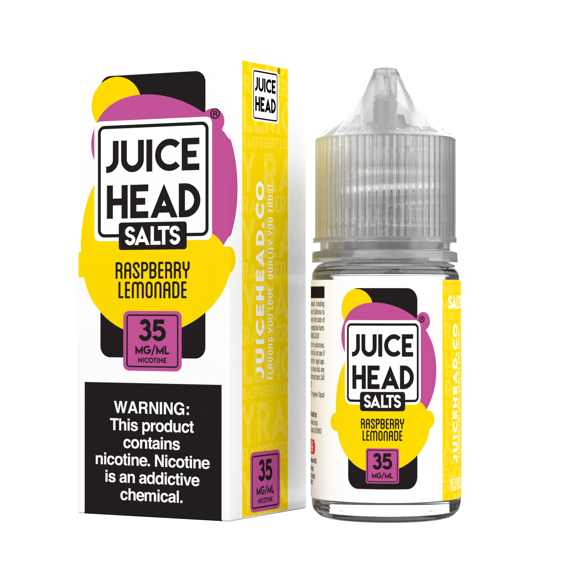 JUICE HEAD ZTN SALTS - Raspberry Lemonade 30ML