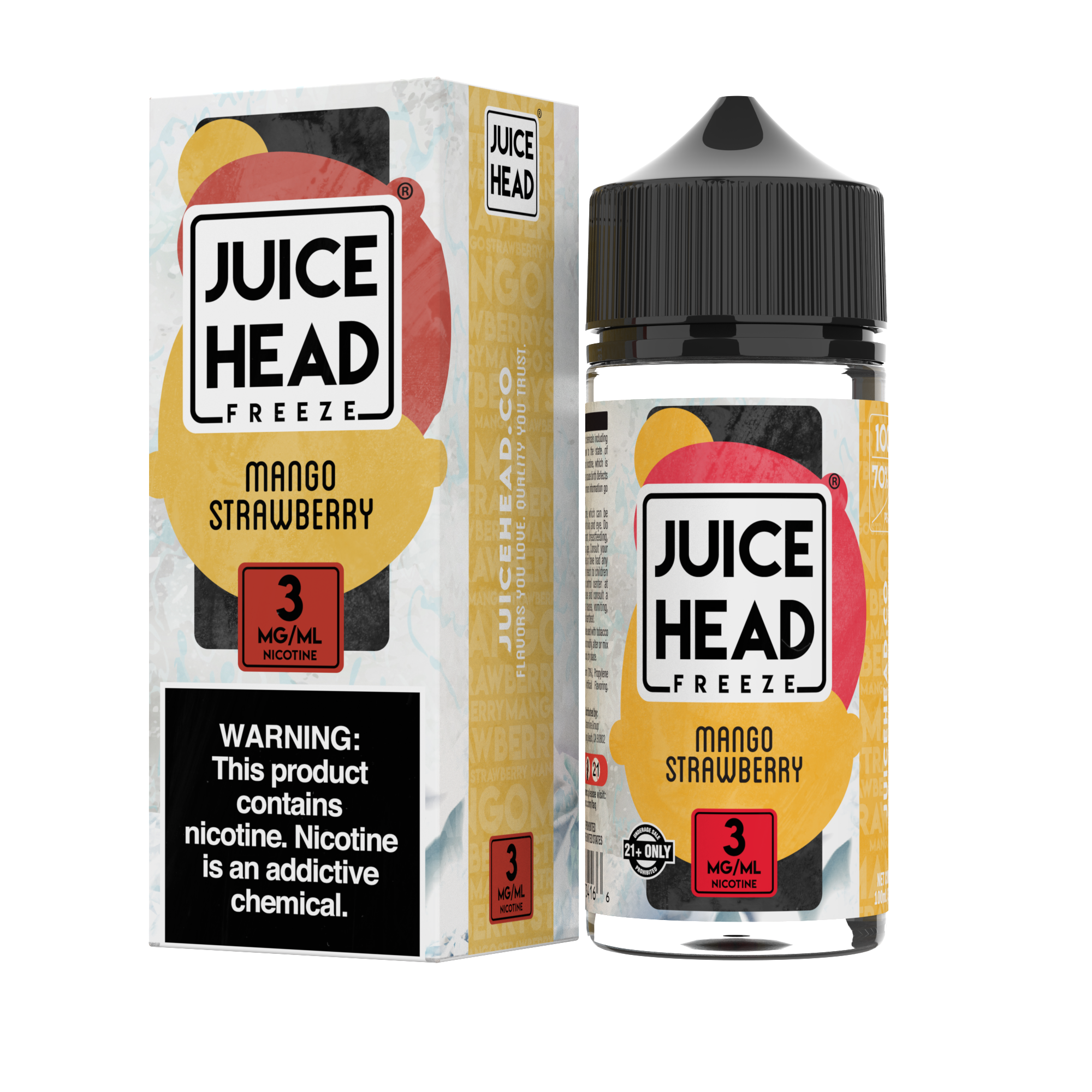JUICE HEAD ZTN FREEZE - Mango Strawberry 100ML
