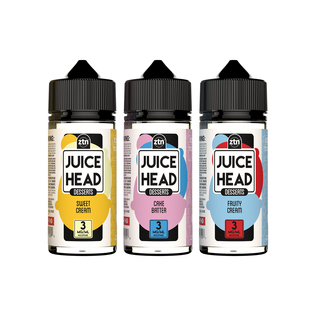 Juice Head Desserts 3-Bottle Bundle